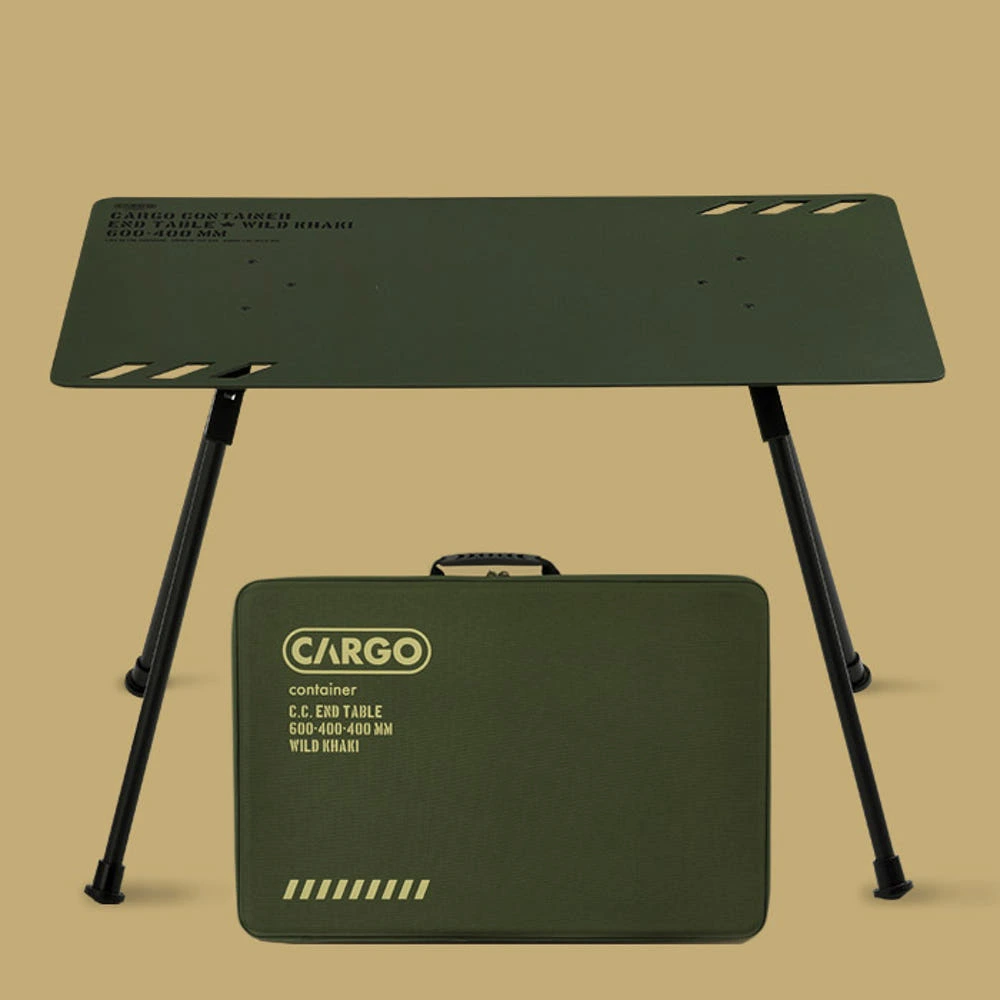 접이식 캠핑 테이블 차박 솔캠 보조용 고를 때 카고컨테이너 엔드 사양