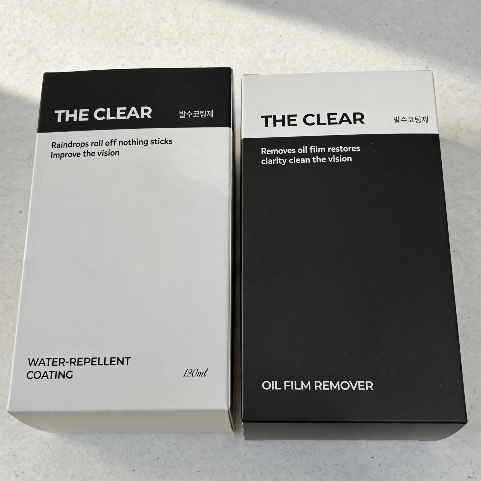 벤딕트 유리막코팅제 발수코팅제 유리막 발수코팅 자동차 효과 130ML 더클리어 단품 실제 상품 이미지